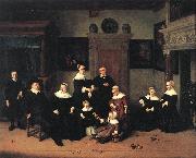 OSTADE, Adriaen Jansz. van Portrait of a Family jg oil